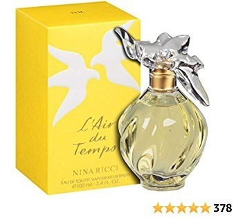 Nina Ricci L'air Du Temps Perfume Para Mujer 3.4 