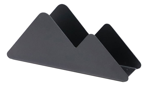 Soporte De Pañuelos Vertical Negro Para Toalleros