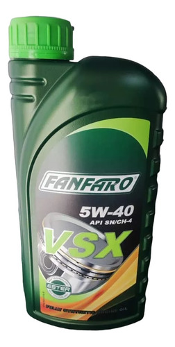 Fanfaro  Vsx 5w-40 Full Sintético (1litro)