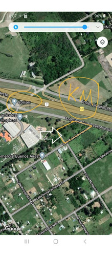 Fraccion 4800m2 Sobre Colectora Acceso Oeste Gral Rodriguez