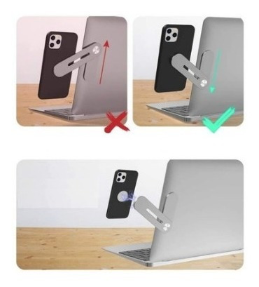 Imagen 5 de 5 de Soporte Extensible Magnético Apoya Celular Notebook
