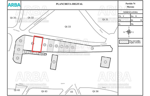 Imagen 6 de 6 de Terreno Fracción En Venta O Permuta - Colectora Acceso Oeste - Moreno