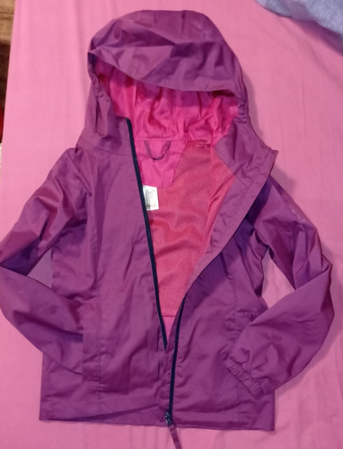 Campera Quechua Niña, T8, Impermeable, Corta Viento