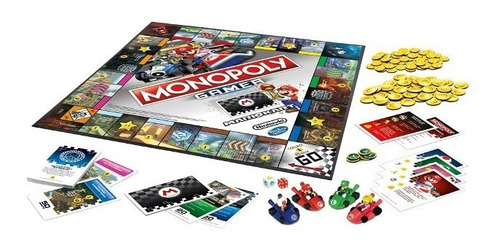 Monopoly Gamer Mario Kart Nintendo