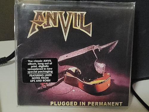 Anvil - Plugged In Permanent . Cd Digipack 