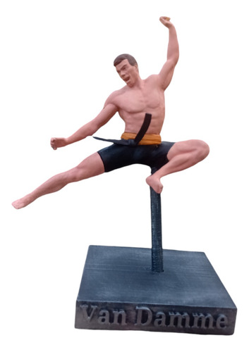 Van Damme(frank Dux) Boneco Estátua Action Figure