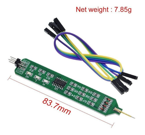 Imagen 7 de 8 de Punta Lógica Digital Probador Circuito Ttl/cmos Arduino
