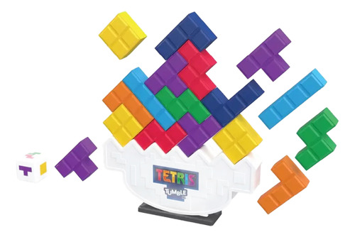 Juego Mesa Tetris Torre Gigante De Bloques