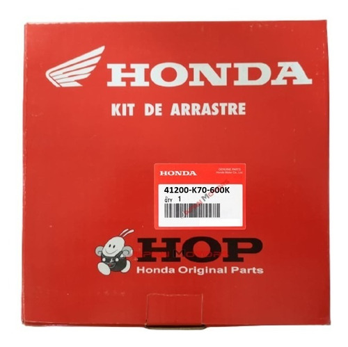 Kit Arrastre Original Honda Cb190 - Cb 190r Cadena Reforzada