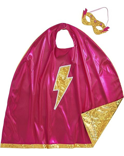 Mud Pie Baby Cape And Juego Mascaras Para Rosa Talla Unica