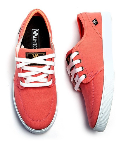 Imagen 3 de 5 de Zapatillas Malibú Valimited Skate 100% Lona Envió Gratis