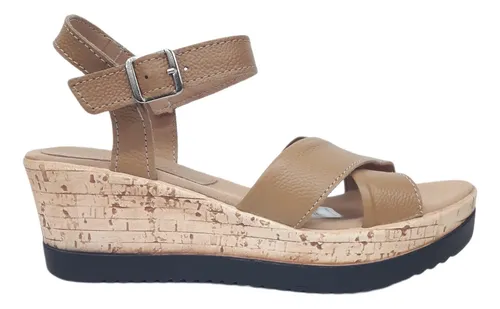 Sandalias taco chino sale