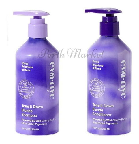 Kit Para Cabello Rubio & Canas Eva Nyc® Tone It Down Blonde
