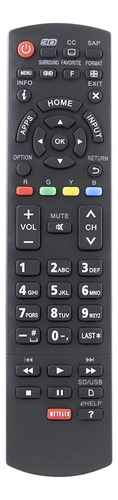Control Para Panasonic (smart Tv Y No Smart Tv) + Pilas