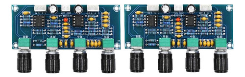 2x Xh-a901 Amplificador De Potencia Módulo De Placa De Tono