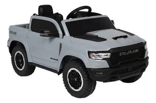 Carro Elétrico Infantil Dodge Ram Cinza 12v 946108 Belfix