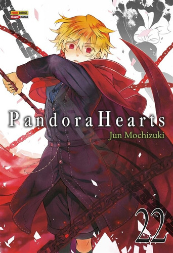 Pandora Hearts Vol. 22, de Mochizuki, Jun. Editora Panini Brasil LTDA, capa mole em português, 2019