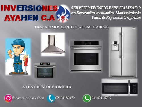 Imagen 3 de 3 de Servicio Tecnico Cocina, Horno Tope Kitchenaid Teka Smeg LG