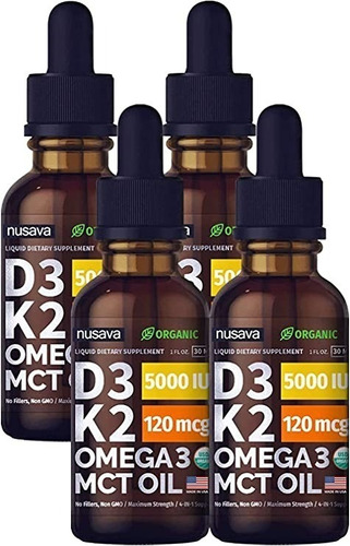 Vitamina D3 K2 Liquida Gotas Colecalciferol Max Absorción