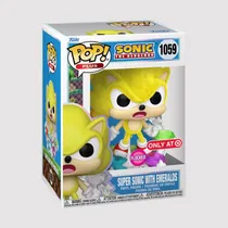 Comprar Funko Pop Super Sonic With Emeralds #1059 Flocked Target