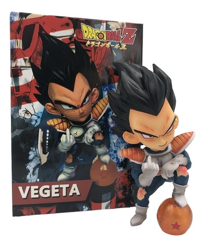 Figura De Dragon Ball Z Chibi Vegeta Namekusei Esfera Dragon