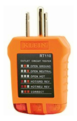 Klein Tools Rt110 Probador De Polaridad Sin Gfci