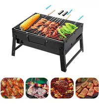 Comprar Parrilla A Carbón Plegable Portátil Ideal Para Picnic