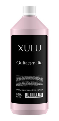 Quitaesmalte Para Uñas Xúlu X 950cc Z592