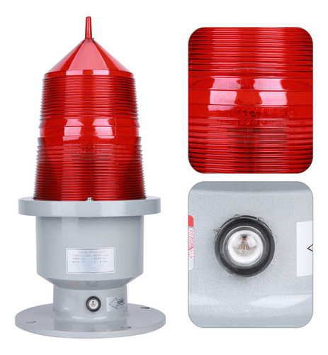 Señal Led Beacon Gz-155led Para Resaltar Obstáculos De Aviac