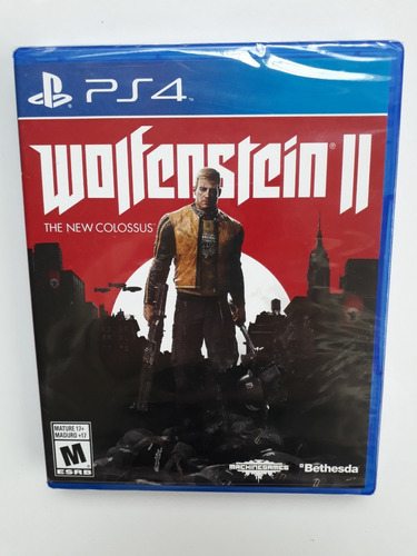 Wolfenstein 2 Juego Ps4 Nuevo Y Sellado En Español.