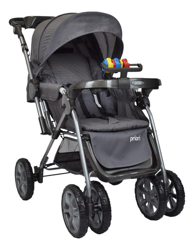 Coche Para Bebe Capota Completa Ruedas Grandes Priori Supra