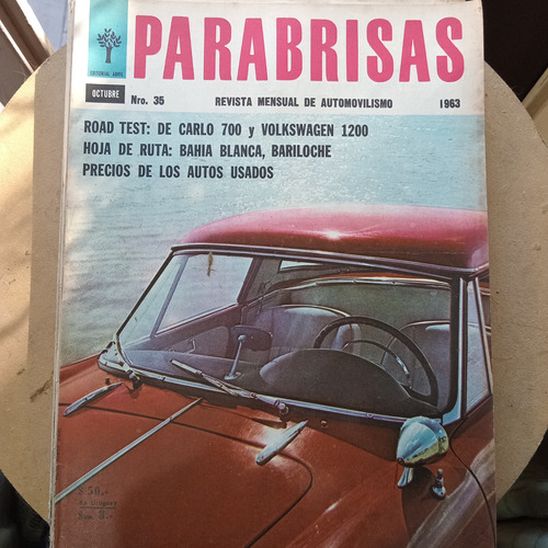 Revista Parabrisas Nº35 De Carlo 700 Vw 1200 Siambretta 175
