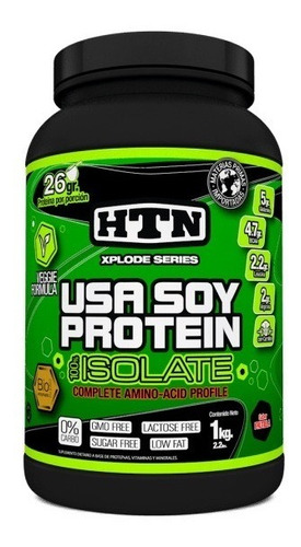 Usa Soy Pro Isolate + Enzyme Htn Naranja X 1000 Gr