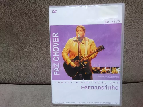 Dvd Faz Chover - Fernandinho - Lacrado