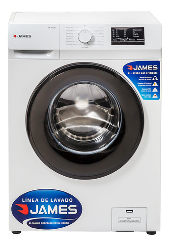 Lavarropas James Lr1006 G3 Blanco 6 Kg 15 Programas