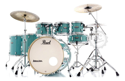 Bateria Pearl Decade Maple Mint 22,8,10,12,14,16 C/ Ferragem