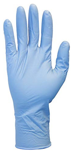 Guantes De Nitrilo Azul Sin Talco De 12 