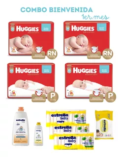 Kit Bienvenida 1er Mes Huggies