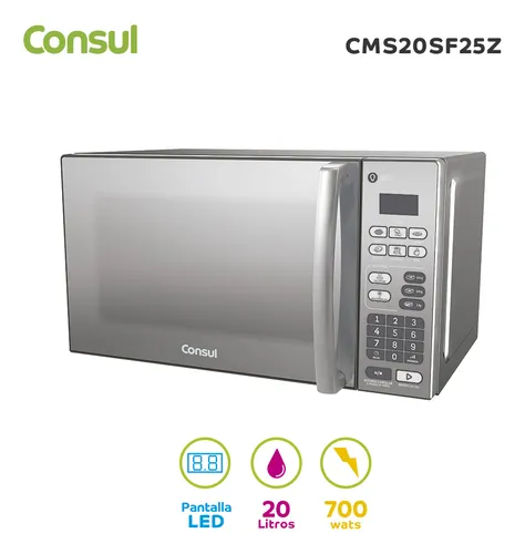 Microondas Consul CMS20 Silver CMS20SF25Z