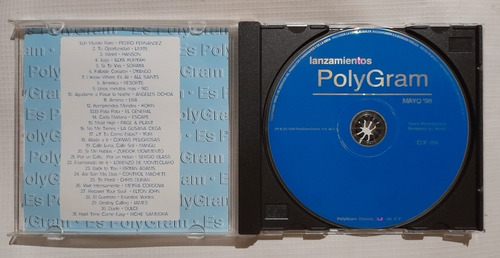 Cd Flash De Lanzamientos Yuri Control Machete Disco Promo 98 (Usado)