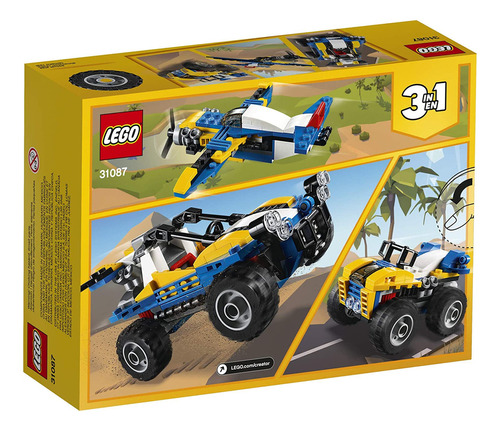 Lego Creator 3in1 Dune Buggy 31087 Kit De Construcción (147