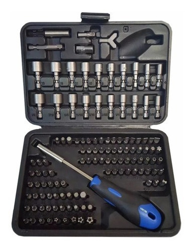 Set Kit Juego De Puntas Torx Philips Extrapol 122 Piezas