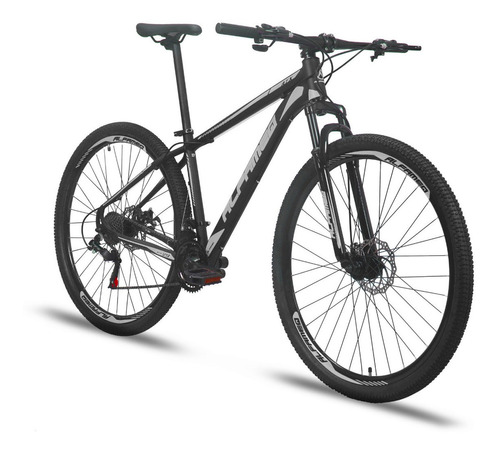 Mountain bike Alfameq ATX aro 29 21 27v freios de disco hidráulico câmbios Indexado mtb cor preto/cinza