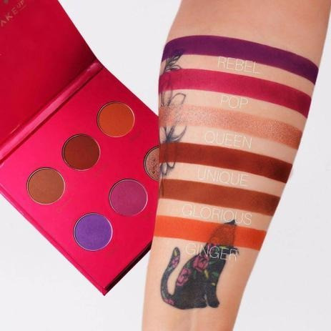 Imagem 2 de 5 de Paleta De Sombra Girl Power Mari Maria