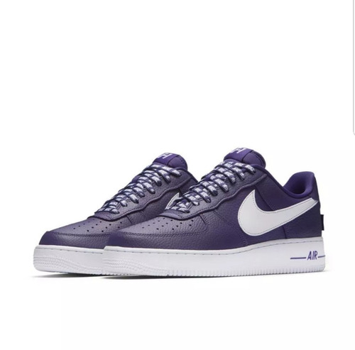 Tennis Nike Air Force1 Af1 Nba, Morado, Talla #7 | Mercado Libre