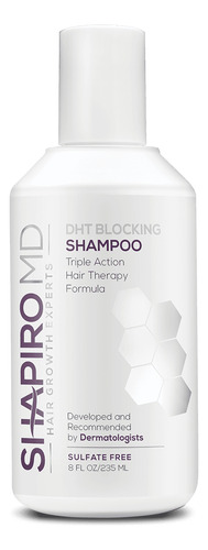 Shapiro Md Champú Para Pérdida De Cabello, Dht Que Lucha Con