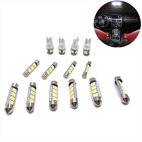 Luces Internas Led Blanca Chevrolet Tahoe Avalanche 14 Pzas