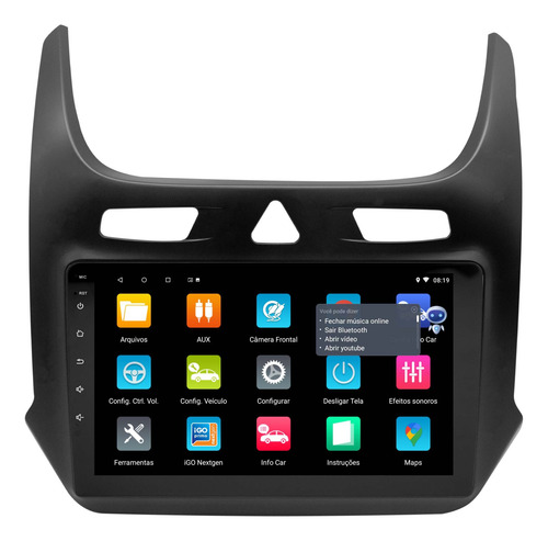 Multimidia Cobalt Lt/ltz 2012/22 9p Android 2gb Carplay Voz