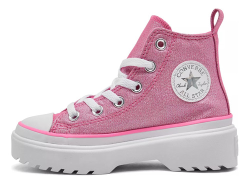 Tenis Converse Chuck T All Star Lugged Lift Prism Glitter