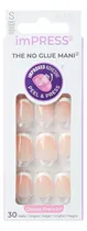 Comprar Uñas Postizas Autoadhesivas Impress Francesita Simple S